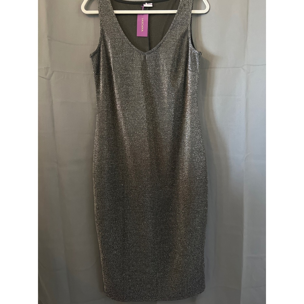 Lascana Metallic Sheath Dress